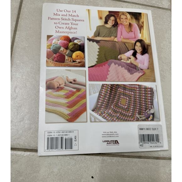 Set Of 3: Afghan Crochet Instruction Books - All Never Used! - Picture 4 of 13